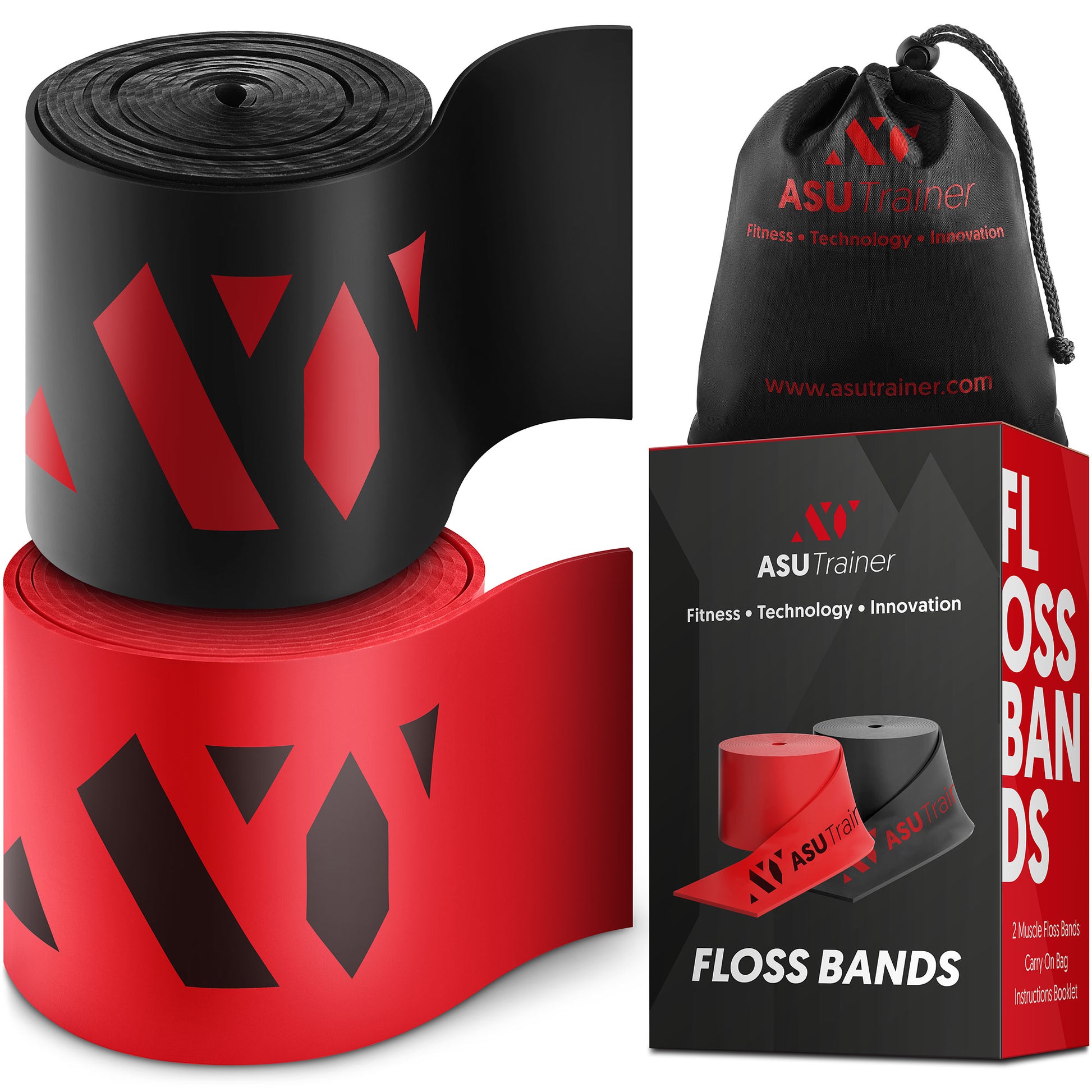 Latex Floss Mobility Bands, Crossfit Compression Muscle Recovery