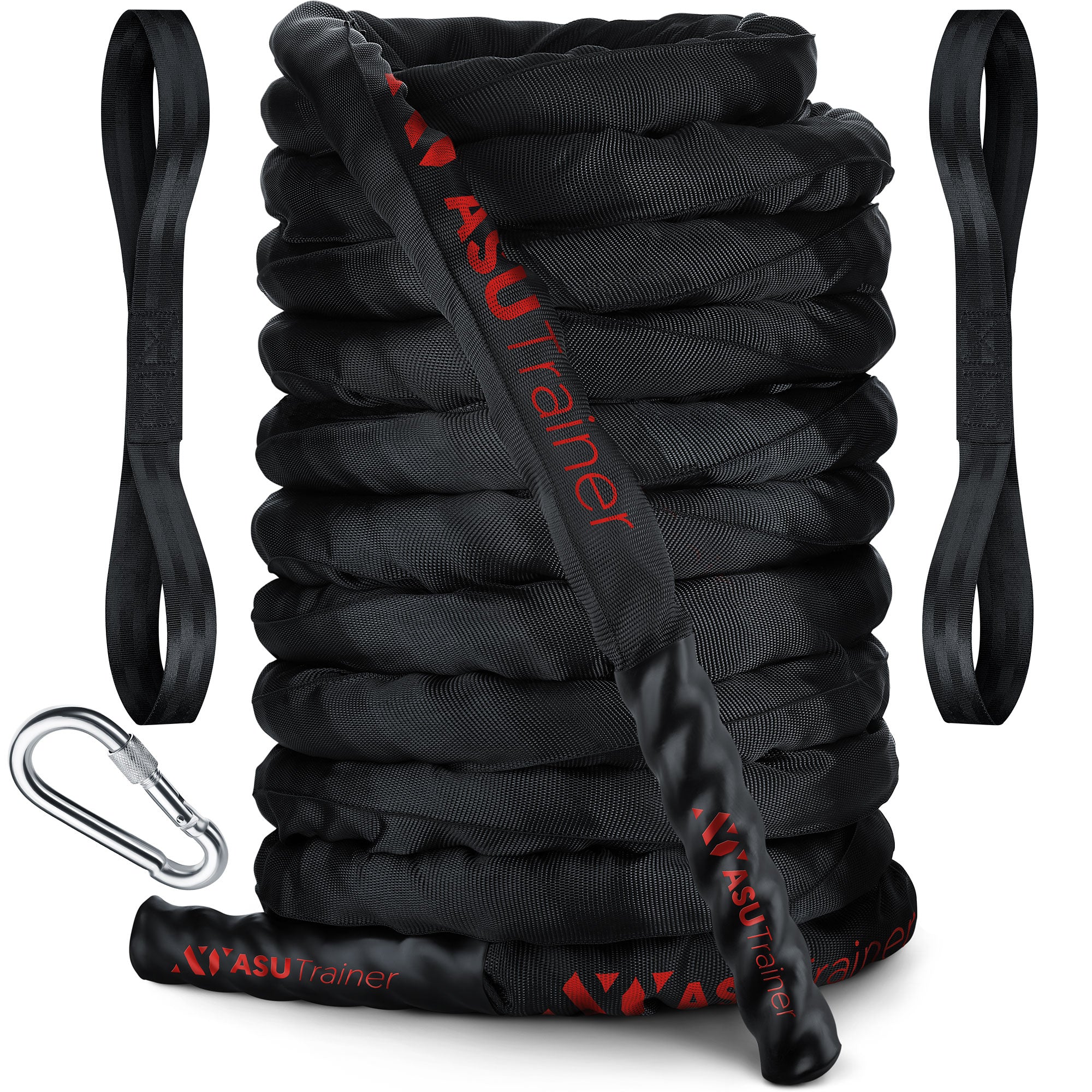 Poly Dacron Weighted Battle Ropes By ASU Trainer